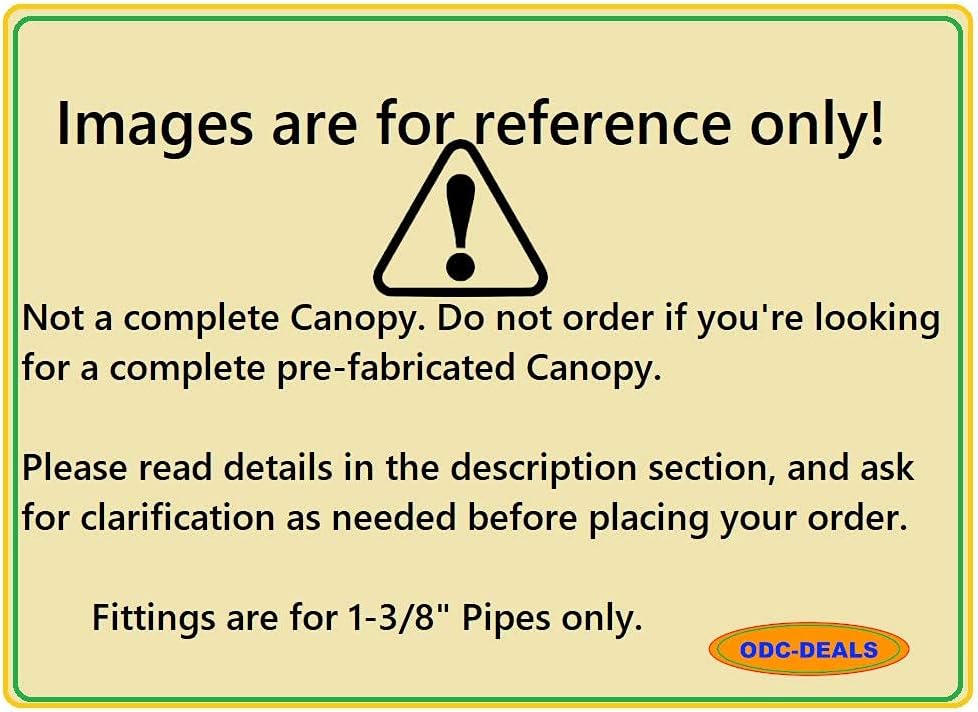 High Peak Canopy Fittings Kit (14-Leg-21pc) F46548