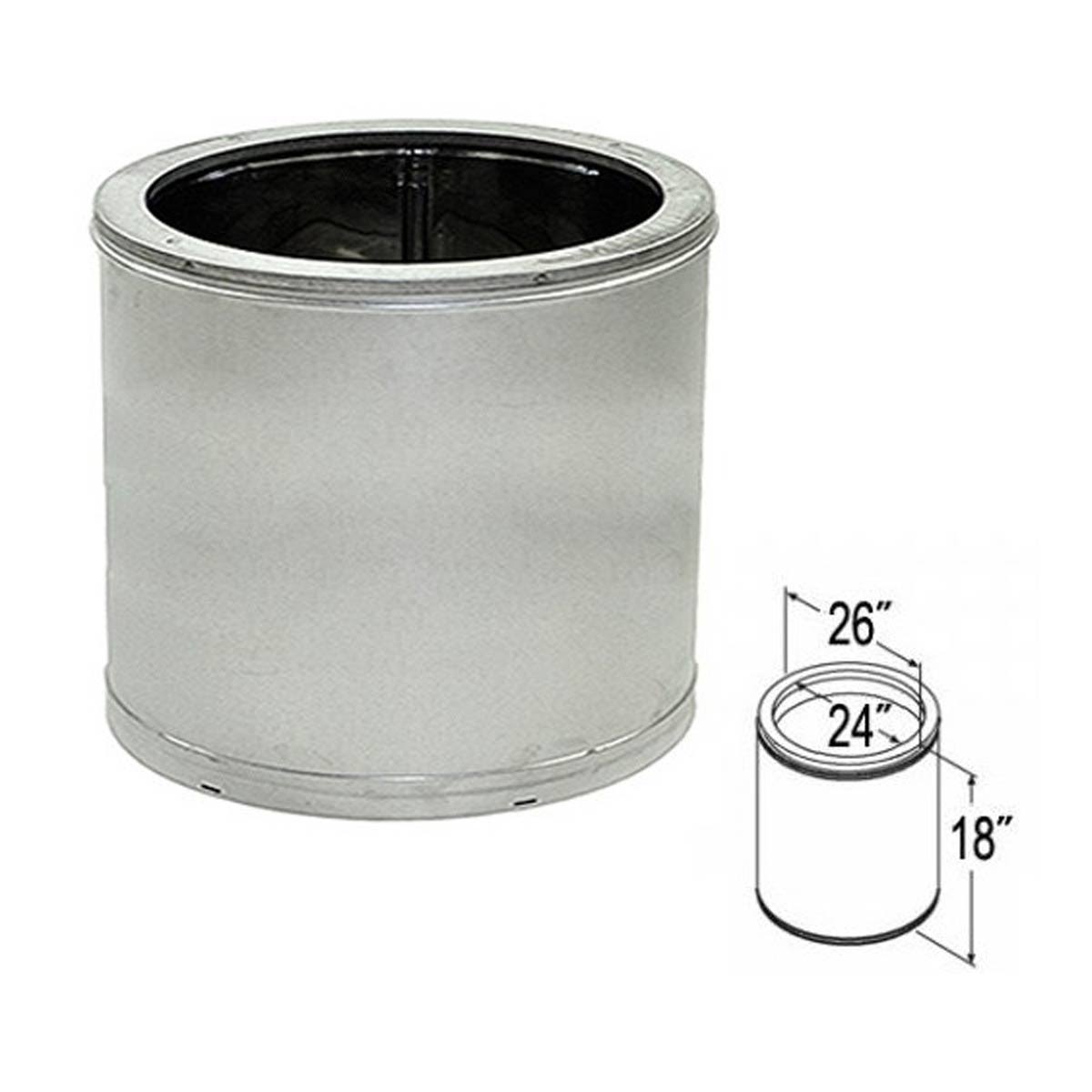 24-Inch Galvalume Chimney Pipe P686285