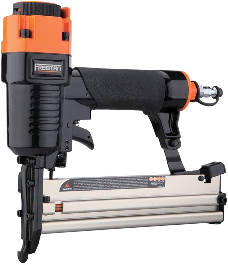 Pneumatic Framing and Finishing Nailers and Staplers Combo Kit with Canvas Bag (5-Piece) Y74911