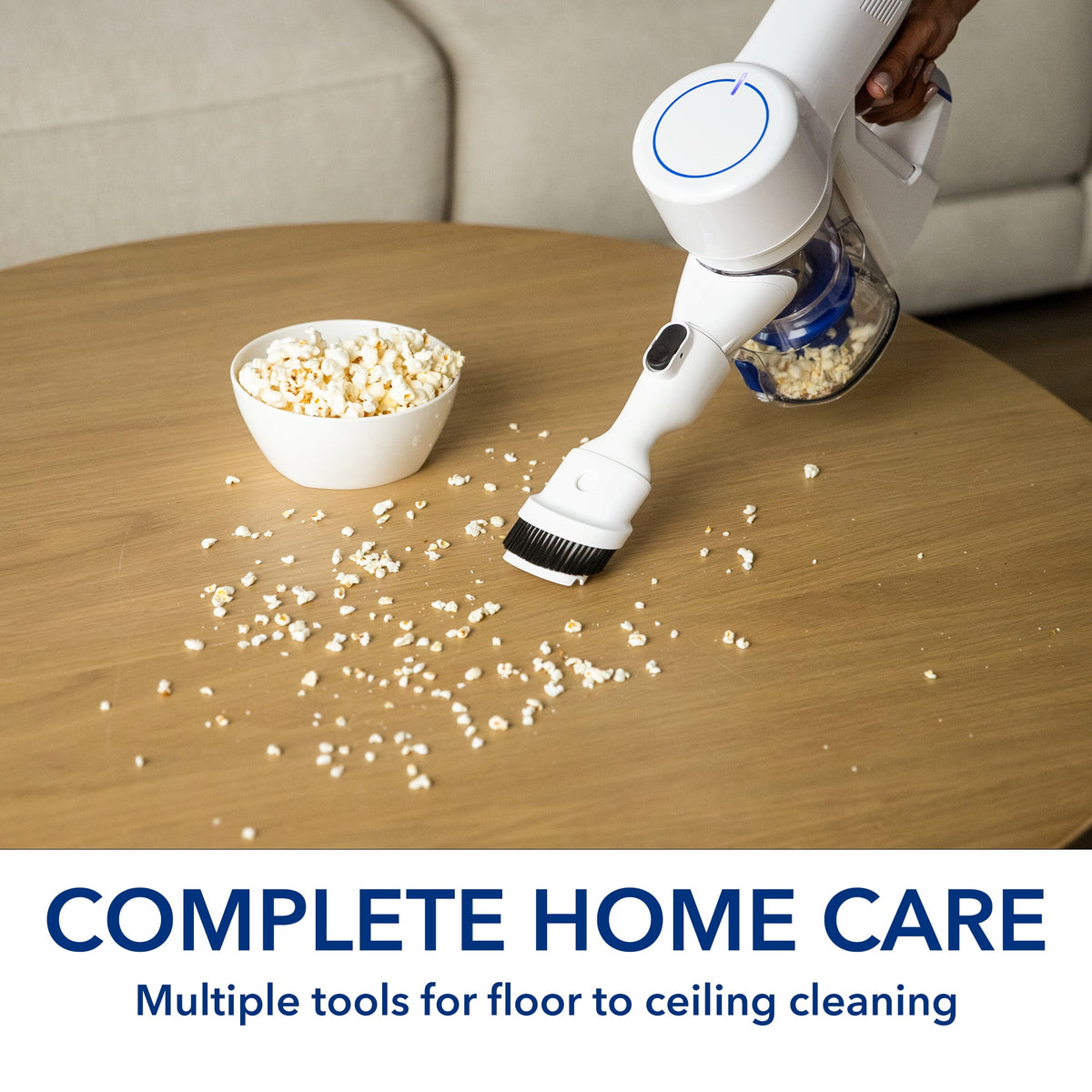 Cordless Stick Vacuum with HEPA Filtration and LED Headlight K2254