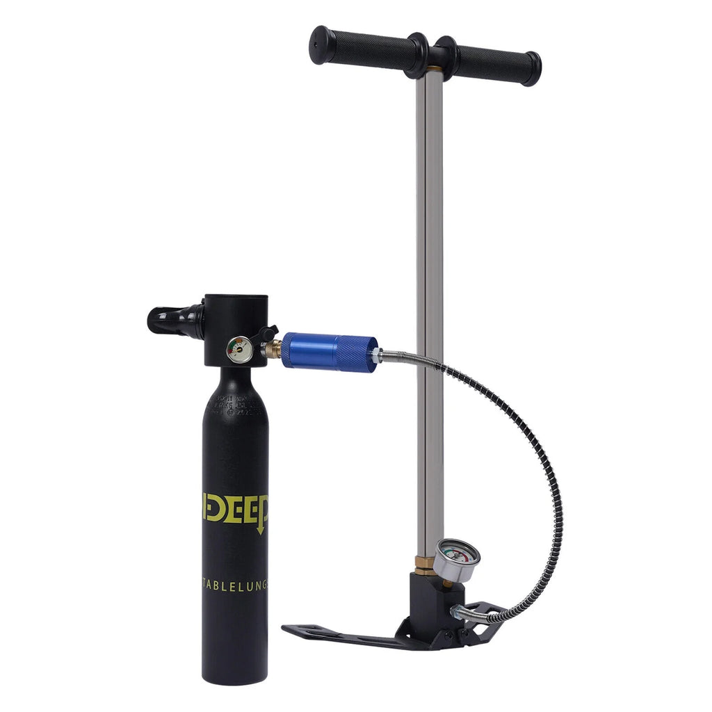 Mini Scuba Diving Case Kit 0.5L Oxygen Tank Pump Equipment C475