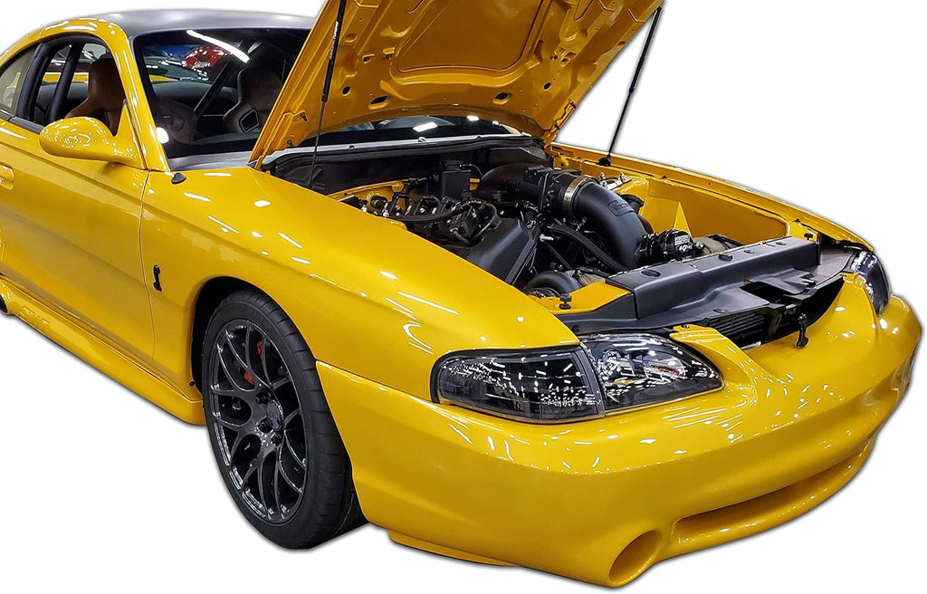 Hood QuickLIFT PLUS System Compatible with Ford Mustang & Mercury Capri 1979-1998 W61651