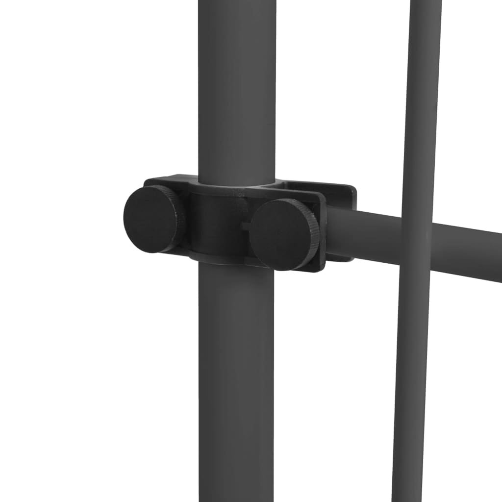 Manual Retractable Awning with 157.5" Anthracite D216855