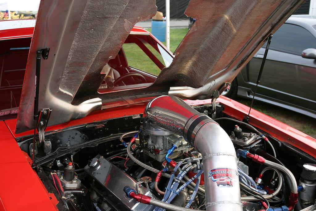 Hood QuickLIFT PLUS System Compatible with Ford Mustang & Mercury Capri 1979-1998 W61651
