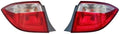 Pair Outer Tail Lights for 2014-2016 Toyota Corolla M541