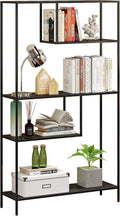White 4-Tier Ladder Bookshelf O49857