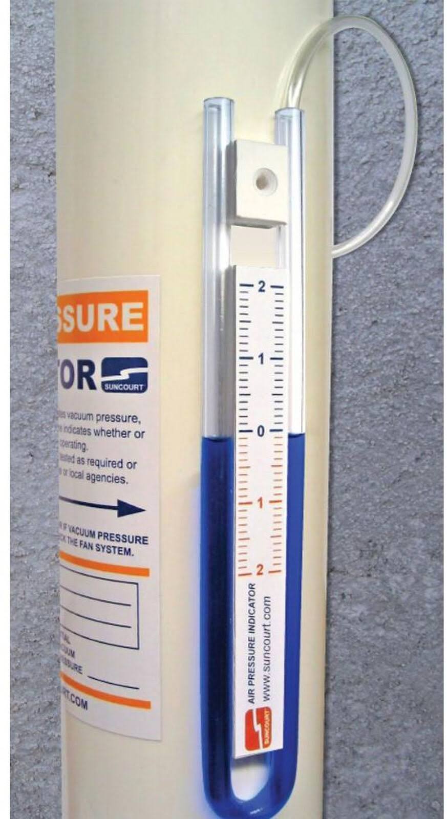 4 in. Radon Mitigation Fan Kit with Couplers and Air Pressure Indicator T154305