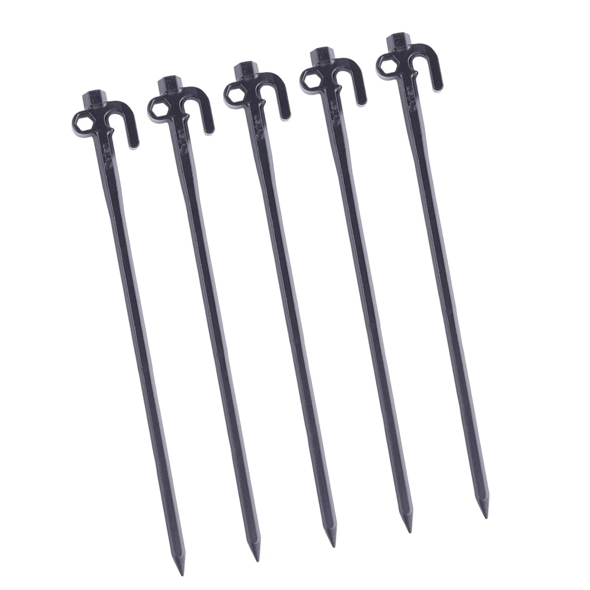 5pcs Steel Tent Stakes 30cm C334694