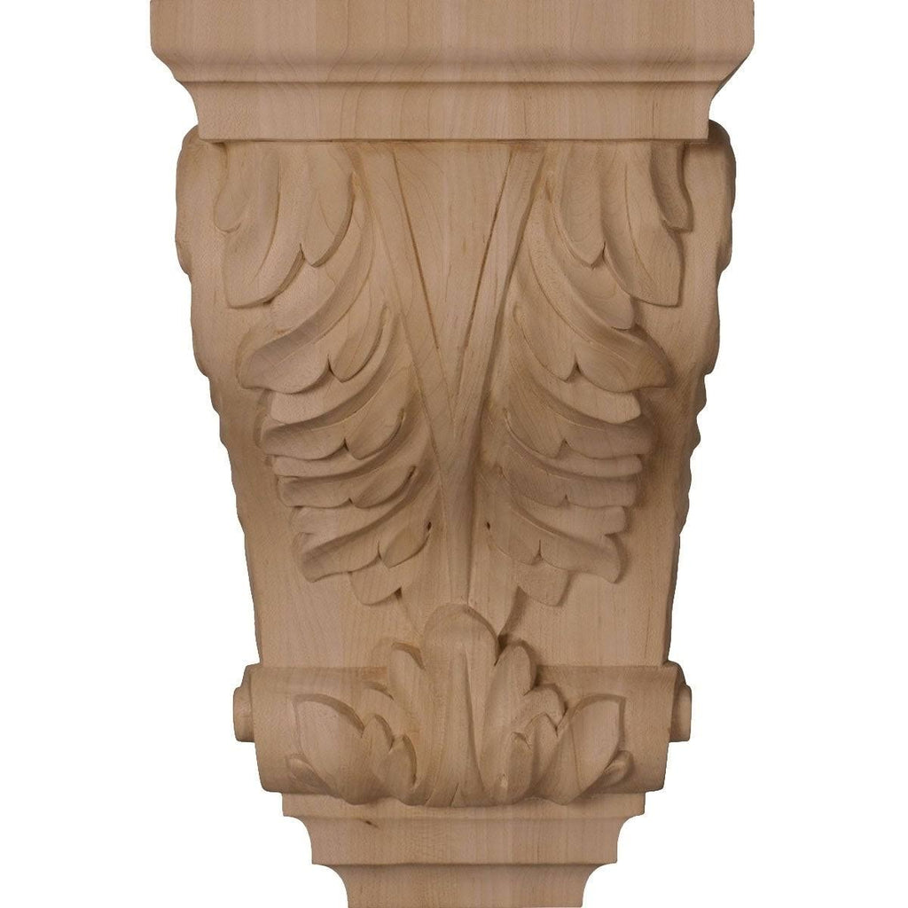 Large Wide Acanthus Wood Corbel G92334