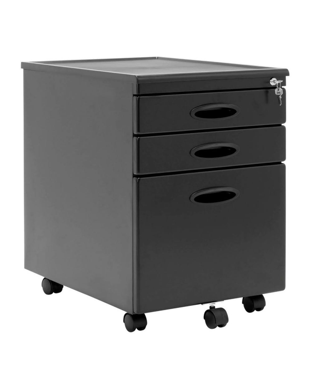 Black File Cabinet J6731