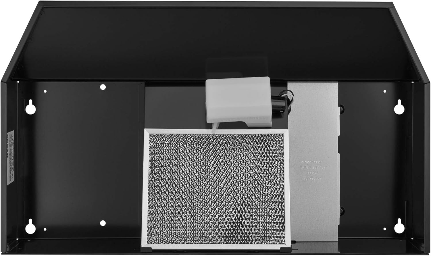 Black 30 Inch Under-Cabinet Range Hood A768