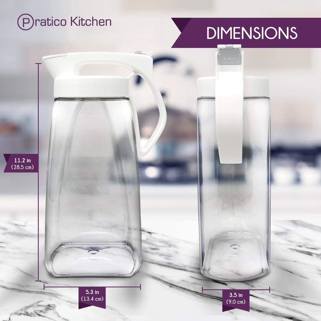 White 73 oz Airtight Pitcher P305