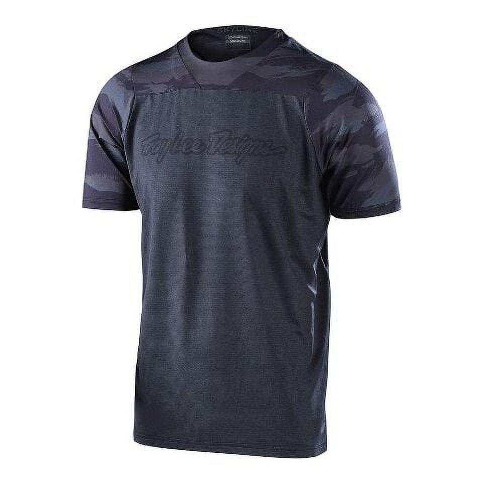 Heather Black Camo MTB Jersey M555