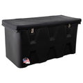 Large Poly Cargo Carrier Utility Storage Bin Box, 23x51x26 Inches, Black K374