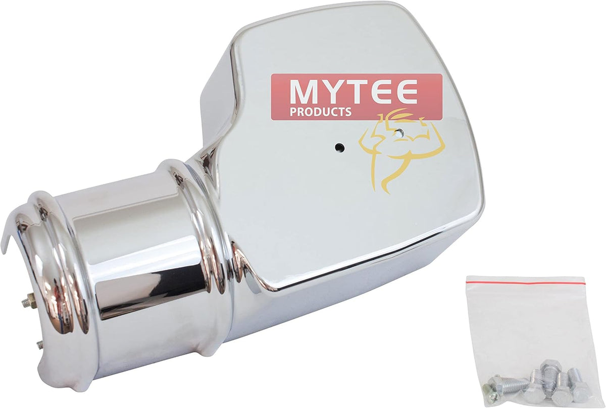 900W 90:1 Tarp Motor for Dump Truck Tarp Systems with Chrome Cover 12VDC K601787