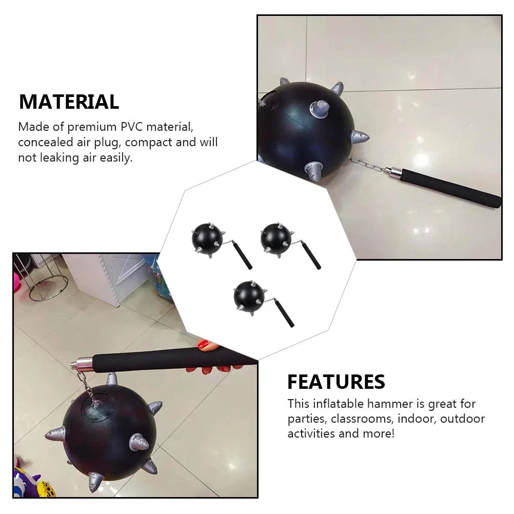 Inflatable Hammer 9 Pcs Party Props Water Pvc A5912