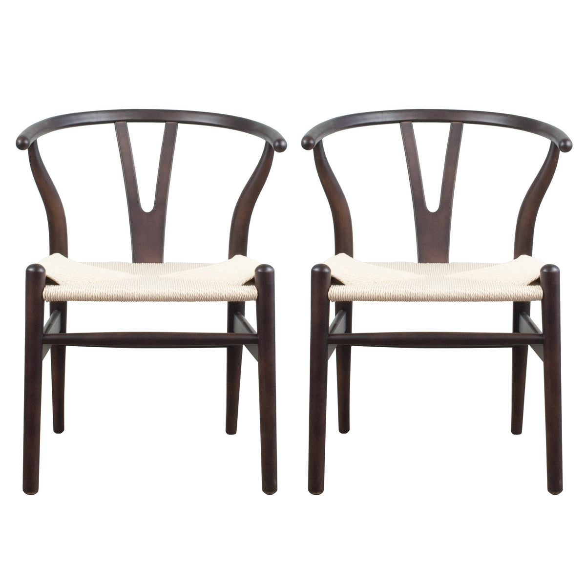 Mid-Century Modern Solid Wood Dining Chair C729501