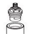 Brushed Nickel Escutcheon Gasket V288211
