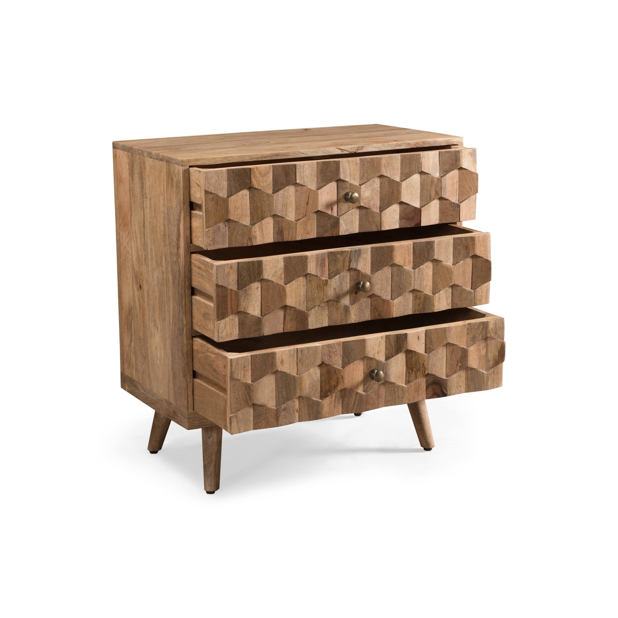 3 Drawer Chest Natural N165685