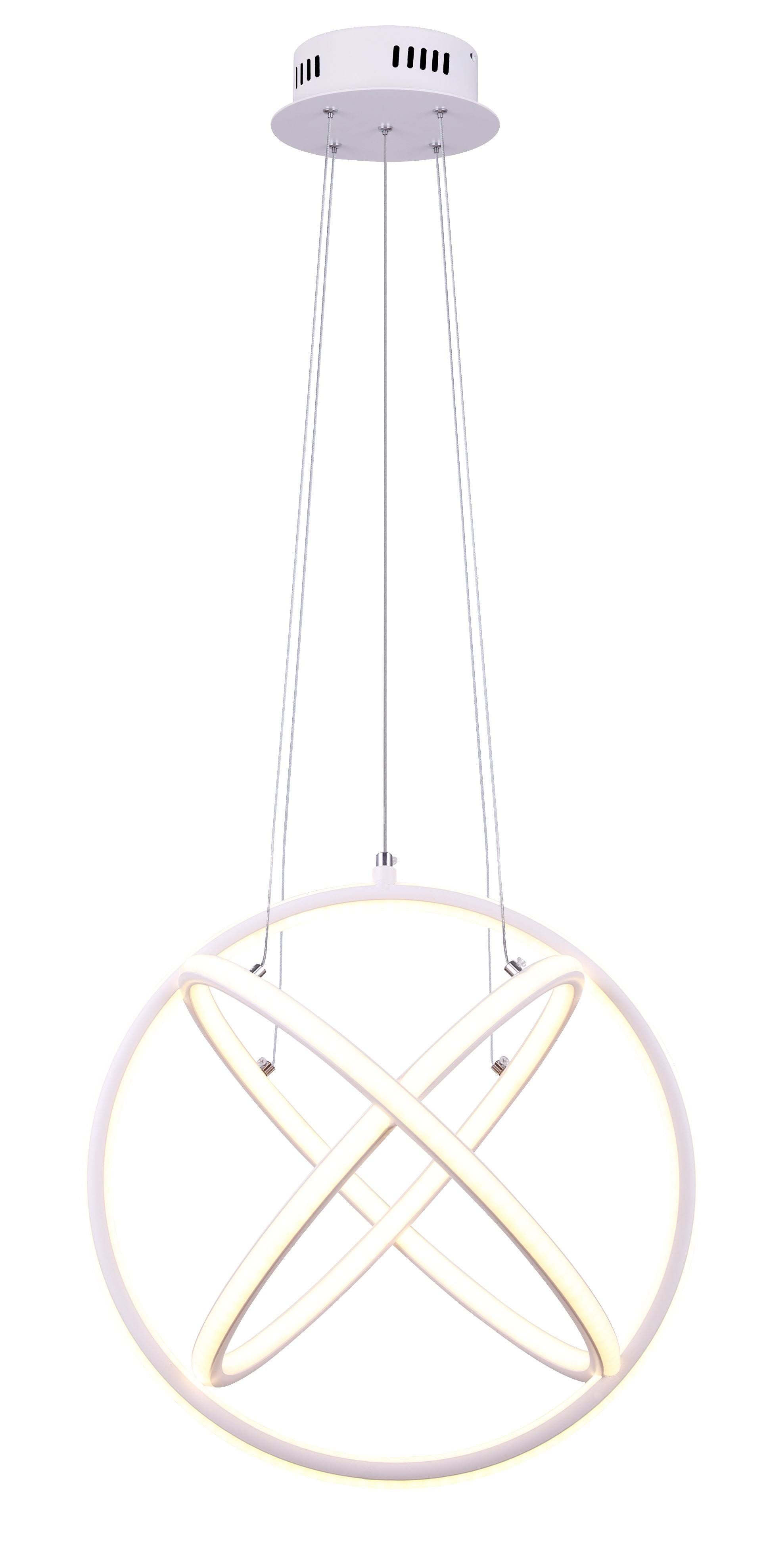 Black LED Chandelier F460
