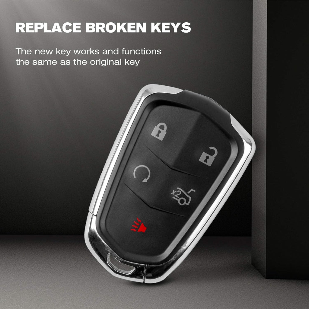 Keyless Entry Remote Car Key Fob Pack of 2 N190