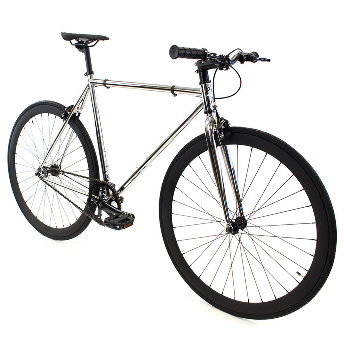 Chrome Fixed Gear Bike 55 cm Q643