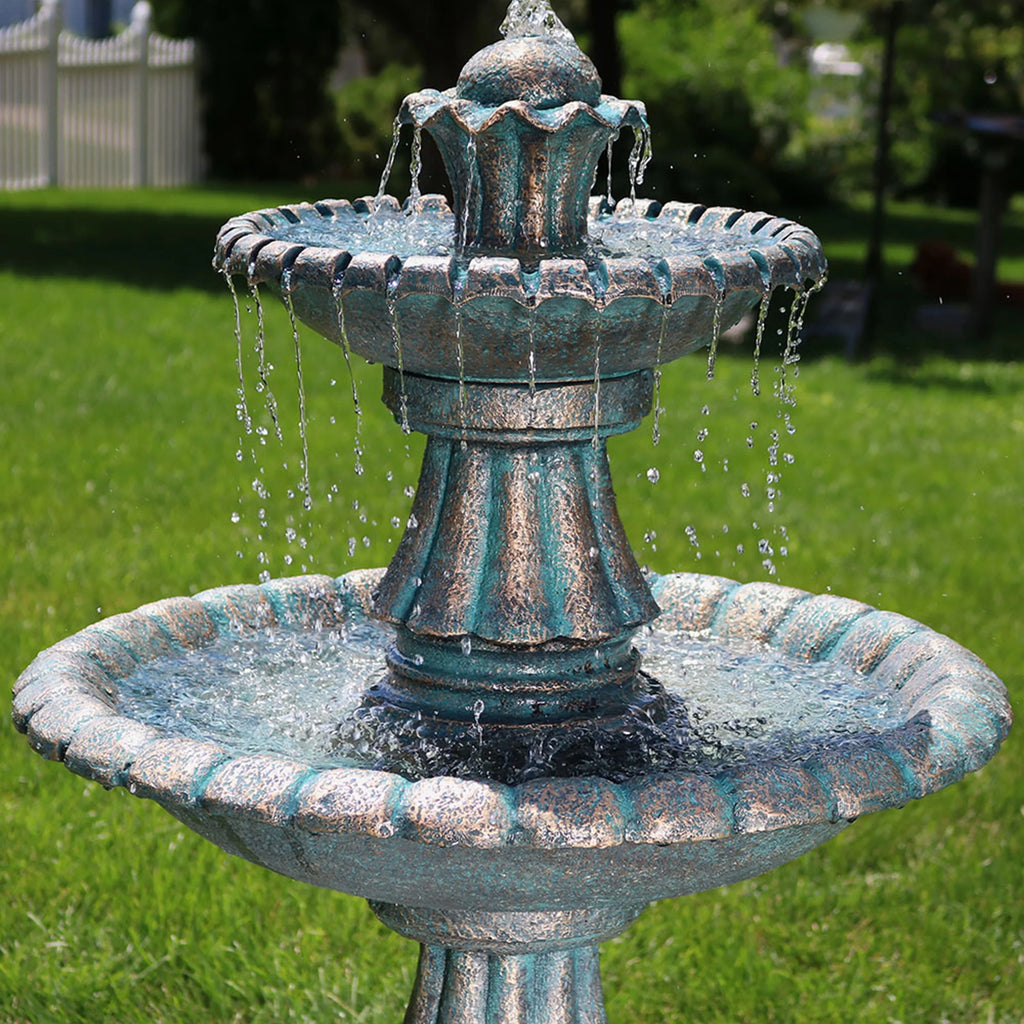 2-Tier Outdoor Water Fountain C749069