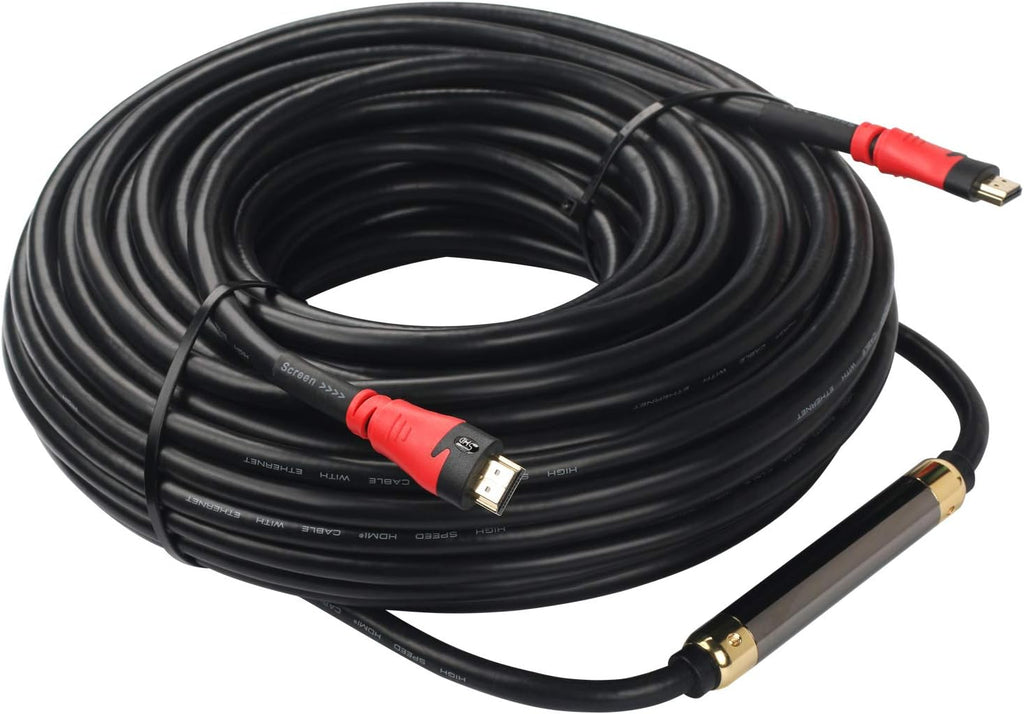 75 Feet HDMI Cable with Signal Booster, Pack of 2 U3559