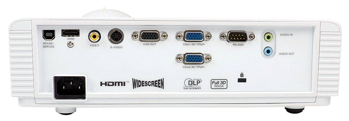 Portable 3D WXGA 720p DLP Projector with Speaker, 3000 lumens W70499