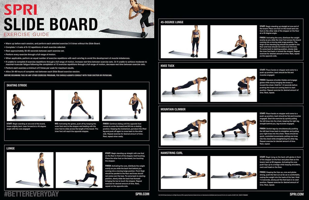 Slide Board with Carry Bag W5435
