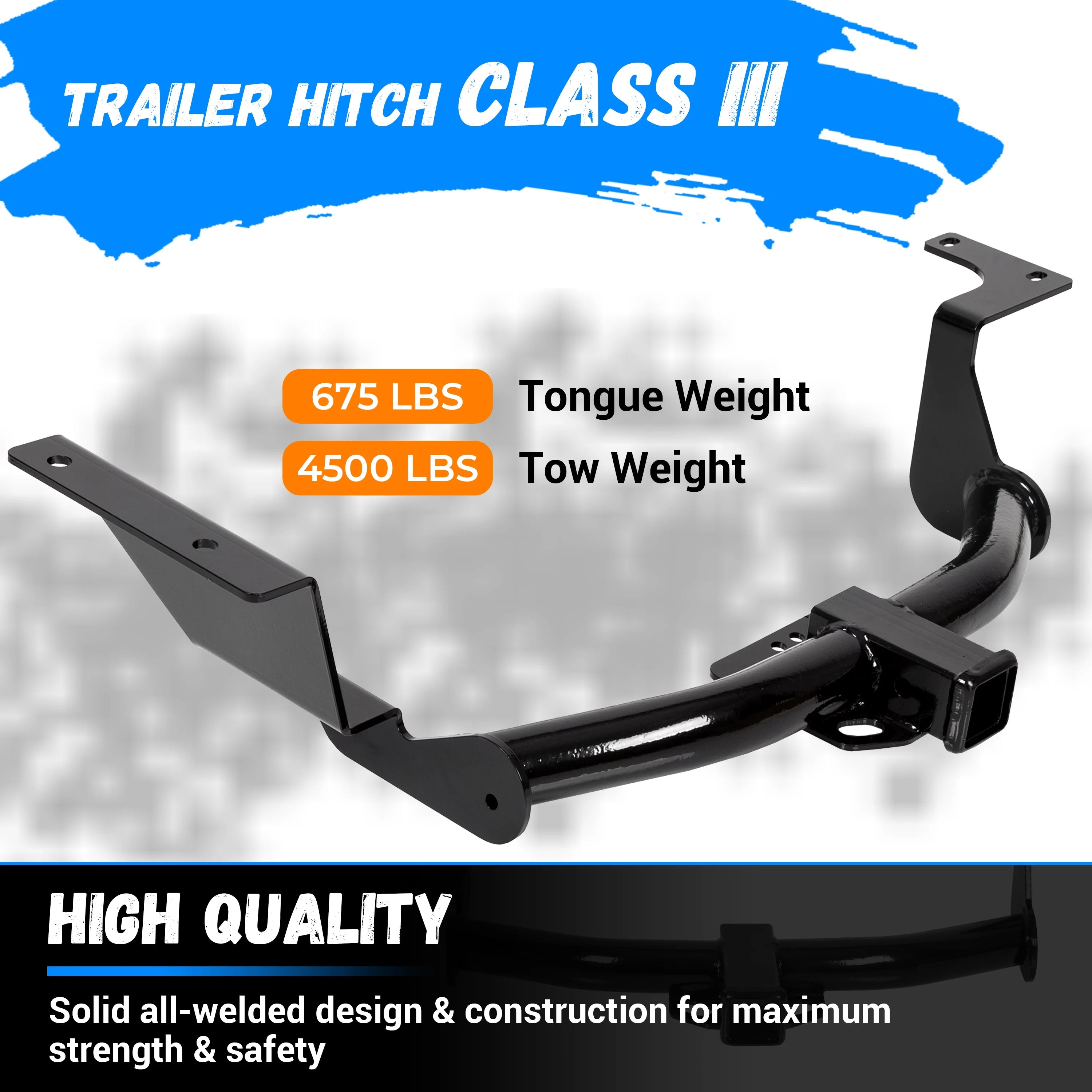 Class 3 Trailer Hitch 2-Inch Receiver Tow T944540