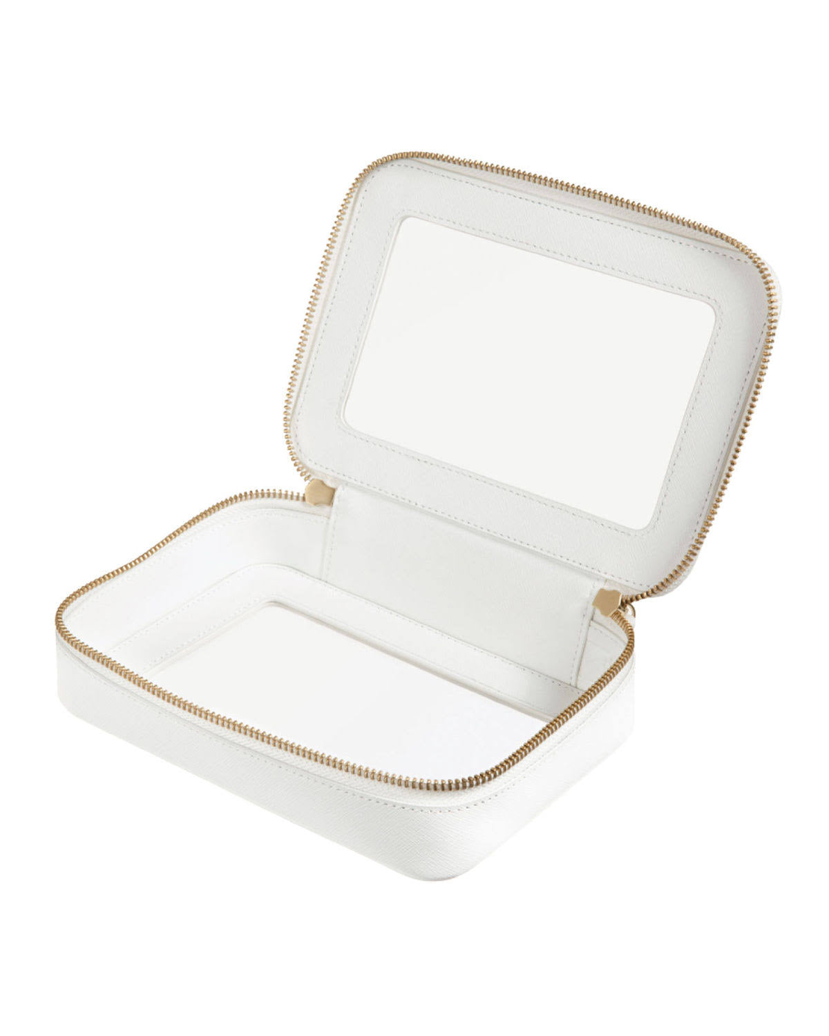 Jetset Case, Leather, Chalk O2790