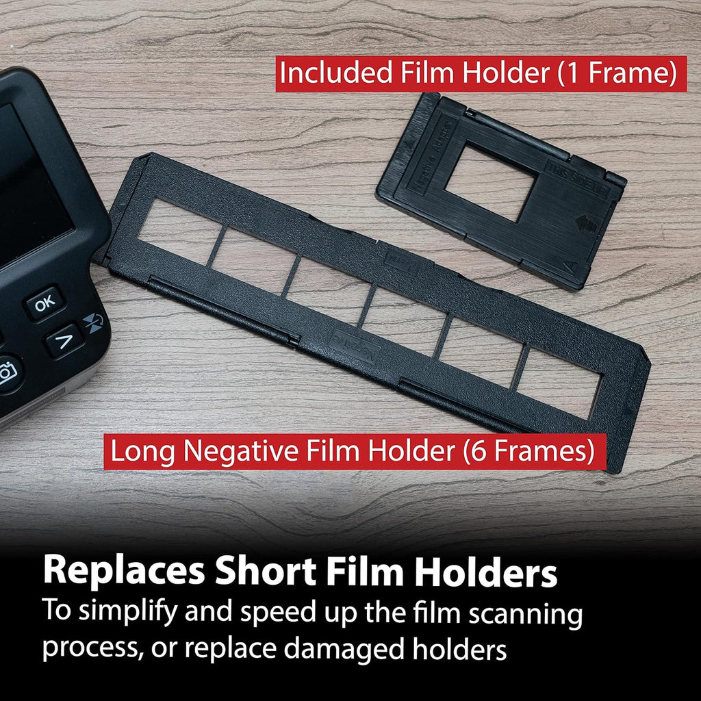 22MP Film Scanner with 5 Display, Converts 35mm/126/110/Super 8 Film & Slides into Digital Photos J813