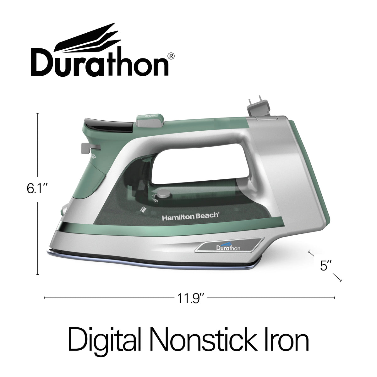Durathon Digital Nonstick Iron K96459
