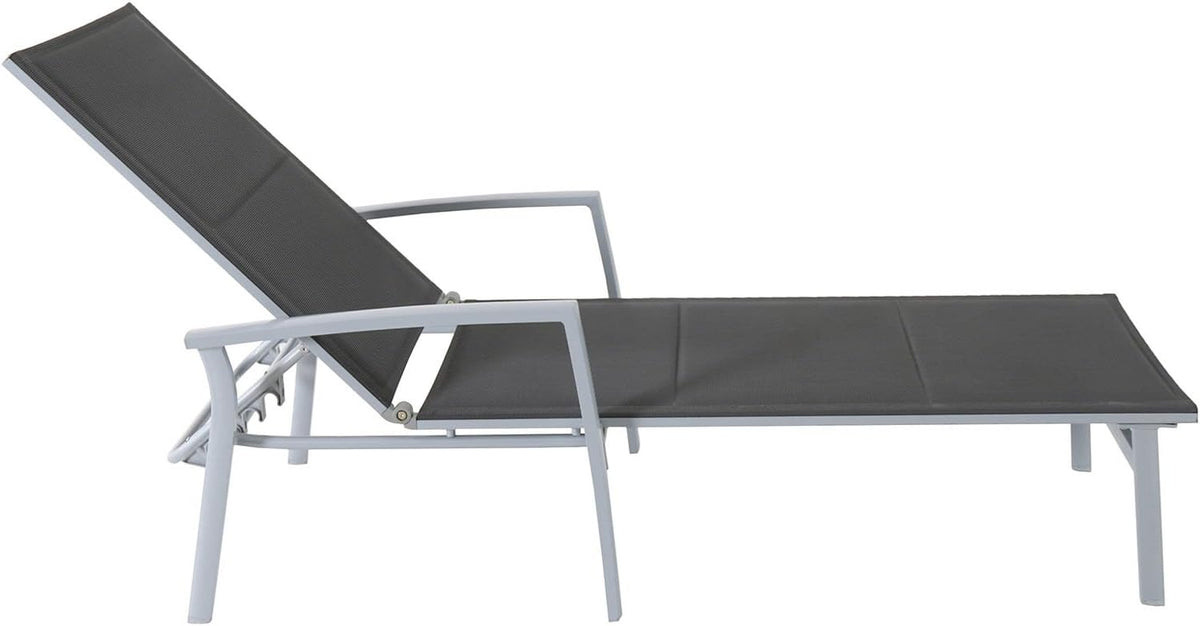 Padded Sling Chaise Lounge Chair Q697540