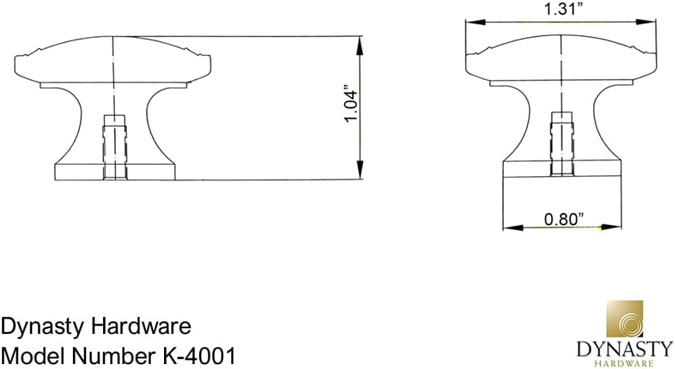 Antique Copper Cabinet Hardware Knob, 25-Pack K256995