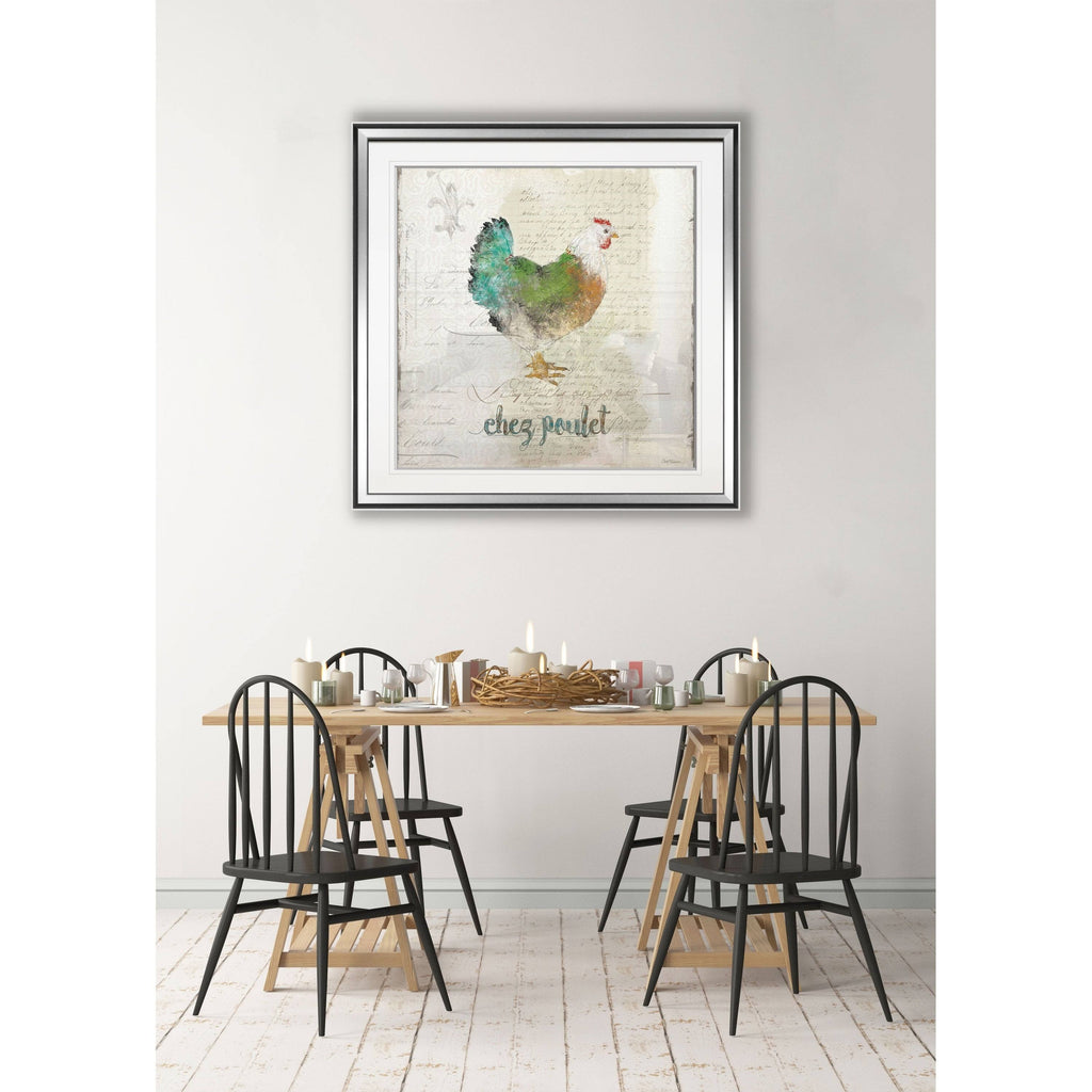 Framed Giclee Print 28 x 28 H22974