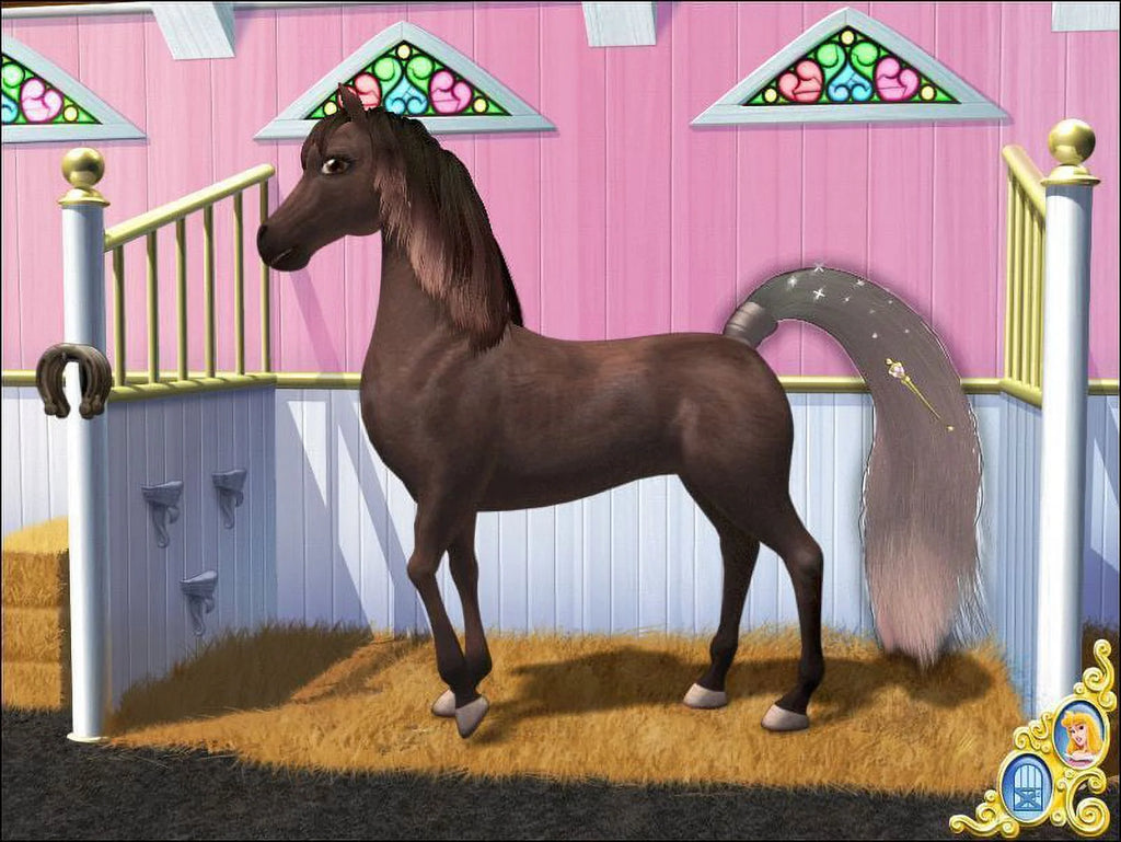 Decorate all the horses in the Royal Stable PC CDRom I85064