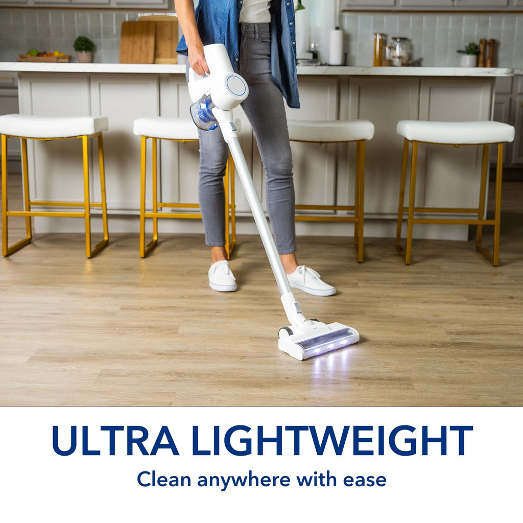 Cordless Stick Vacuum with HEPA Filtration and LED Headlight K2254