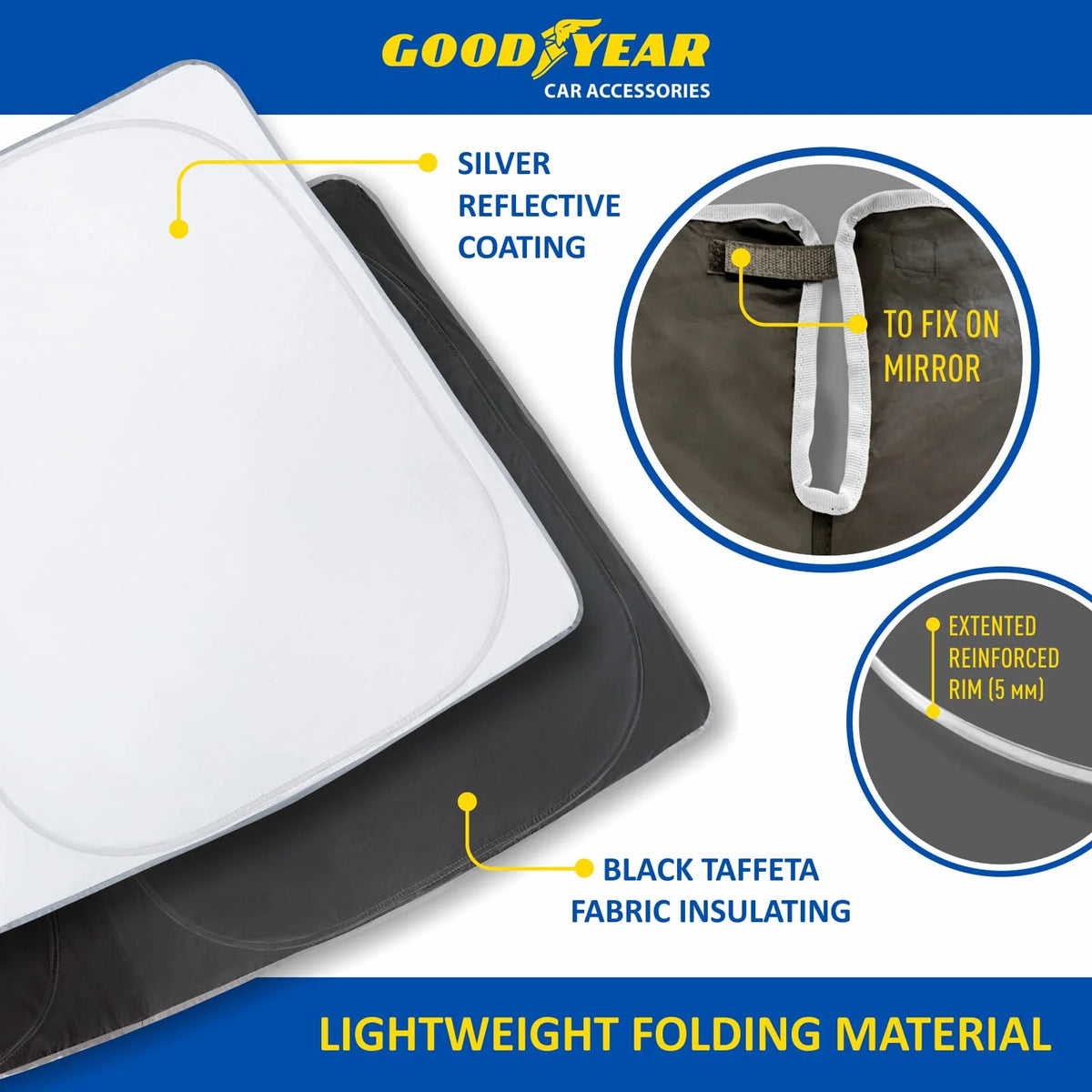 Foldable Windshield Sun Shade K5054