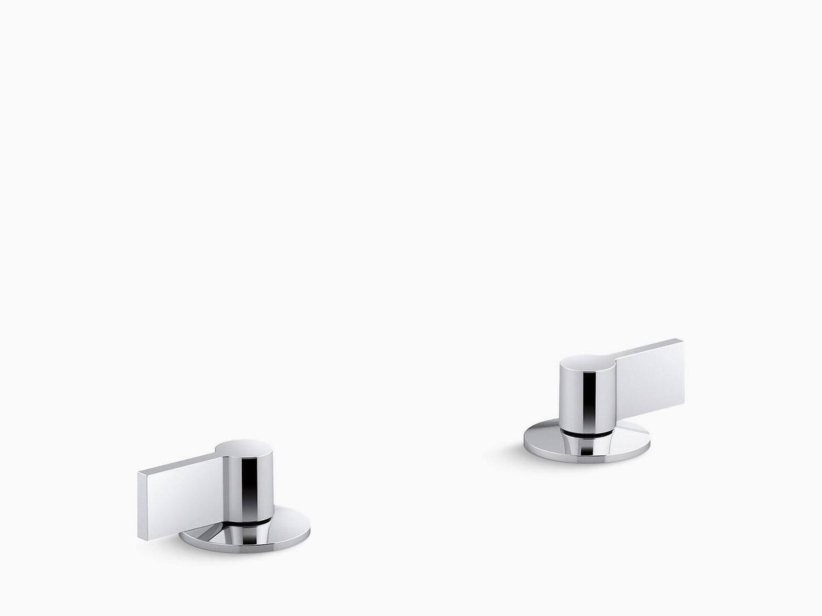 Matte Black Bathroom Sink Handles with Lever Design L769