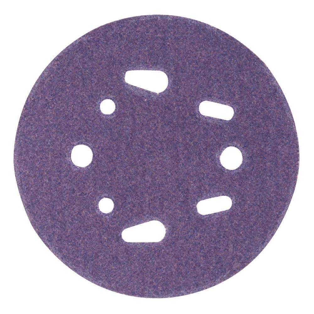 5 in. 60 Grit Sanding Disc 10-Pack Q348499