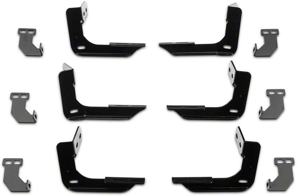 Black Steel Running Boards K852