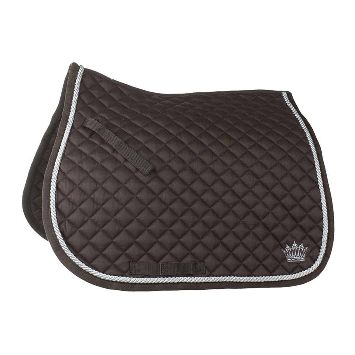 Dark Blue Full Size Cotton Saddle Pad C86979