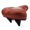 Brown Gel Waterproof Bike Seat Cushion with Taillight G614