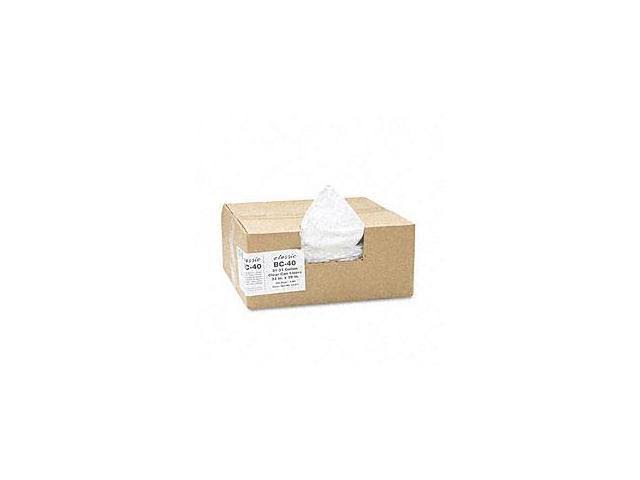 Clear Low-Density Can Liners 31-33gal .63 Mil 33 x 39 250/Carton X608348