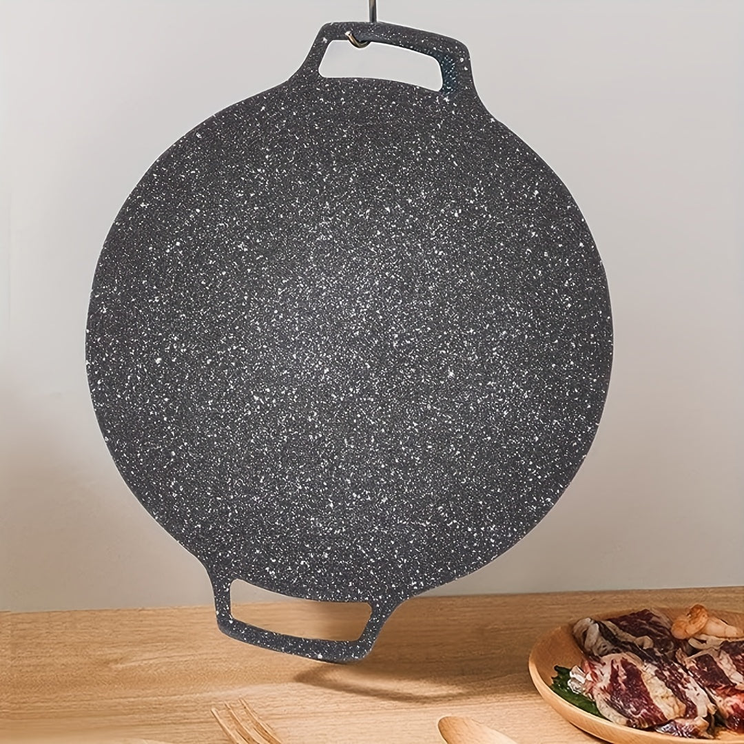 Non-stick Coating Round BBQ Grill Pan N115412