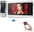 Video Door Phone Doorbell 4-Wired 7 Inch AHD Wi-Fi Intercom System with 720P Camera J390