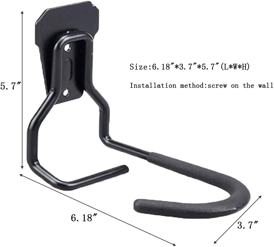2 Pack Bike Hangers Hooks Wall Mount O783