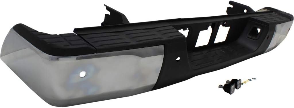 Chrome Steel Step Bumper for Toyota Tundra 2014-2019 L781